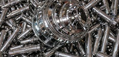 Chrome plated automotive parts with mirror finish