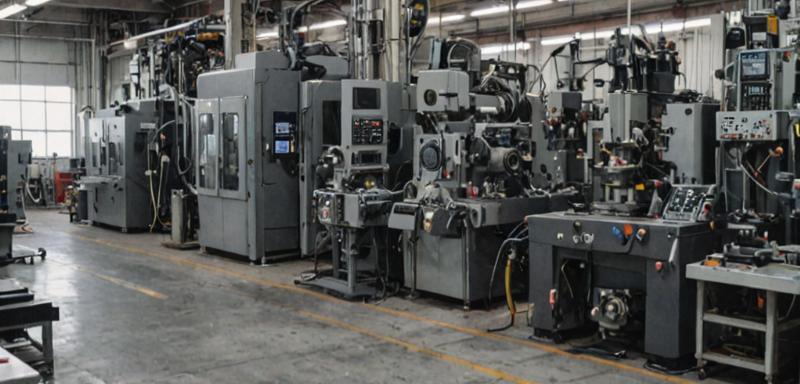 Modern metal finishing facility with advanced equipment